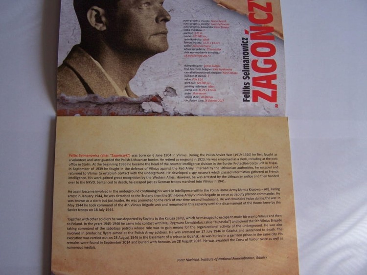 FI 4792**+ FDC W FOLDERZE "ZAGOŃCZYK"