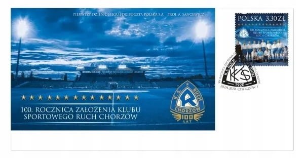 FDC Fi 5052 RUCH CHORZÓW 2020