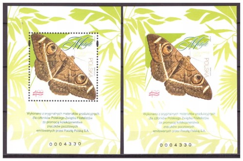 Fi 5455** ĆMA - MOTYLE ND-NOWODRUKI A i B 2025