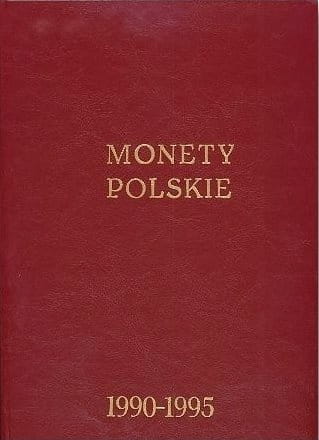 ALBUM NA MONETY 1990 - 1995 FISCHER + FUTERAŁ