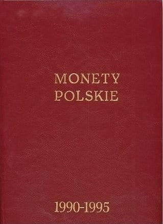 ALBUM NA MONETY 1990 - 1995 FISCHER + FUTERAŁ