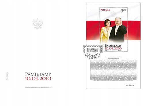 FDC PAMIĘTAMY 10.04.2010 Z 2017