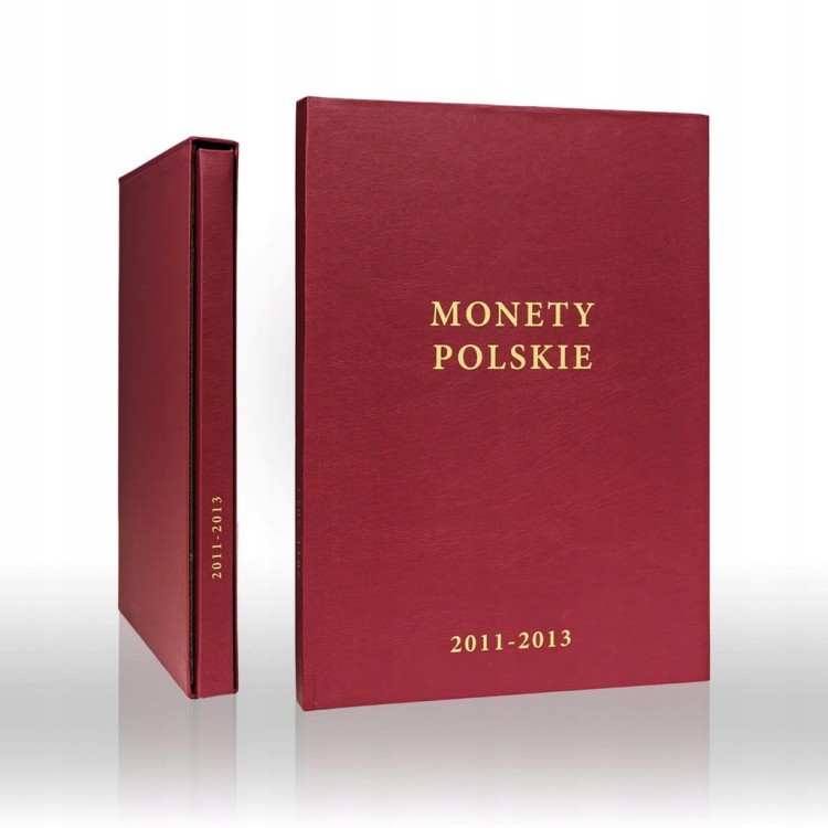 ALBUM NA MONETY 2011 - 2013 FISCHER + FUTERAŁ