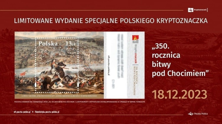 KRYPTOZNACZEK Fi 5356 BITWA POD CHOCIMIEM Z TOKENEM NFT