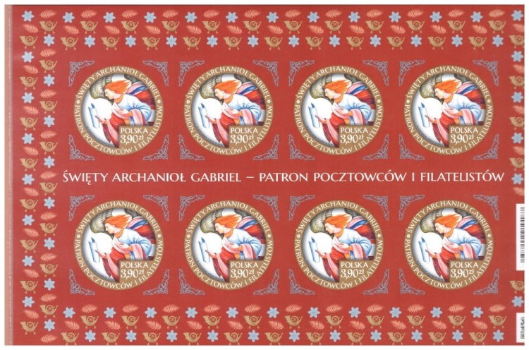 ARKUSZ Fi 5257 A** CIĘTY ARCHANIOŁ GABRIEL