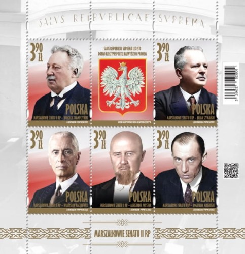 BLOK Fi 5267-5271** MARSZAŁKOWIE SENATU II RP