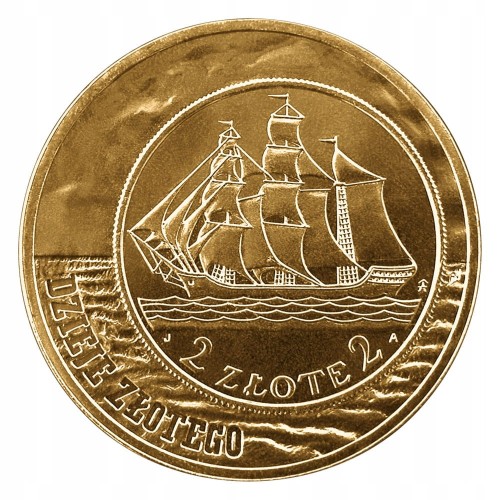 2zł 2005r. ŻAGLOWIEC