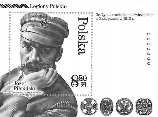 BLOK 265** LEGIONY POLSKIE - CZARNODRUK