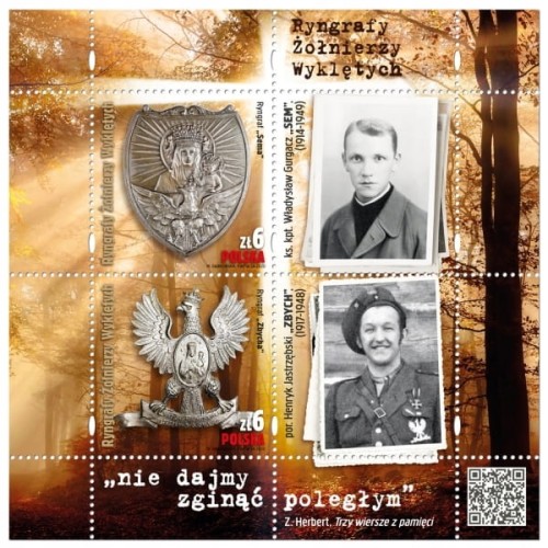 ARKUSZ 4825-26 ** RYNGRAFY ŻOŁNIERZY WYKLĘTYCH
