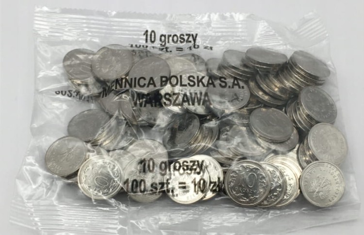 10 GR GROSZY 2023 r. WORECZEK MENNICZY