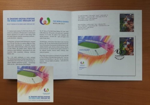 Fi. 4762 WORLD GAMES WROCŁAW 2017 W FOLDERZE
