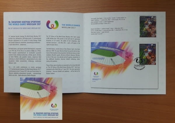 Fi. 4762 WORLD GAMES WROCŁAW 2017 W FOLDERZE