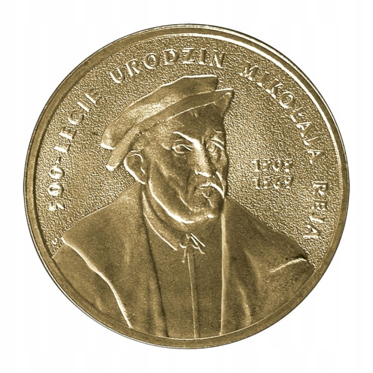 2 zł 2005 r. MIKOŁAJ REJ