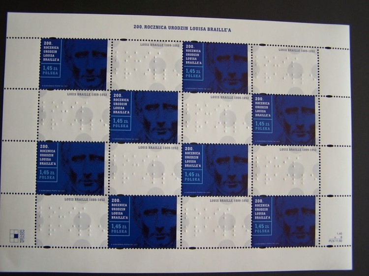 ARKUSZ 4257** LOUIS BRAILLE