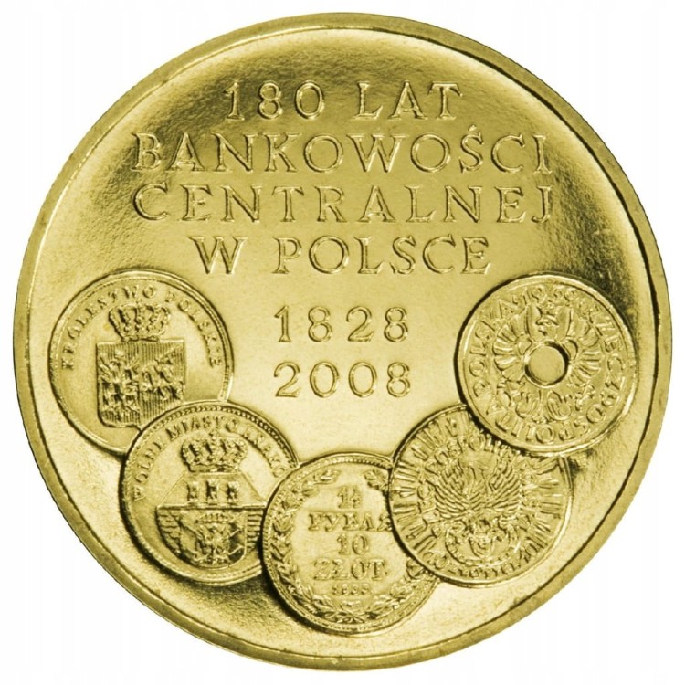 2 ZŁ 2009 180 LAT BANKOWOŚCI