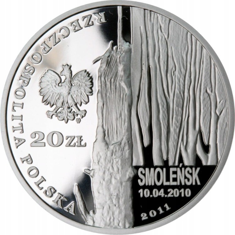 20 ZŁ 2011 SMOLEŃSK - MENNICZA NBP !!!