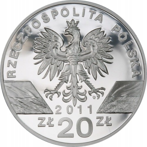 20 ZŁ 2011 BORSUK - MENNICZA NBP !!!