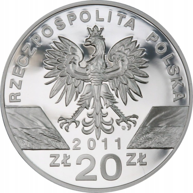 20 ZŁ 2011 BORSUK - MENNICZA NBP !!!