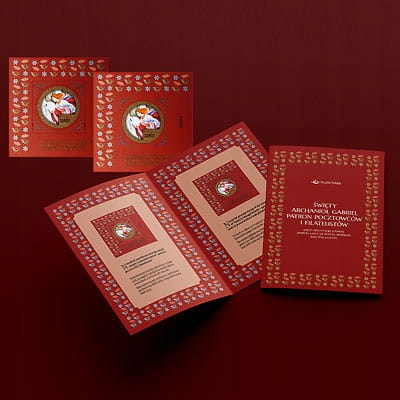 Fi 5257** ARCHANIOŁ GABRIEL ND-NOWODRUK A i B