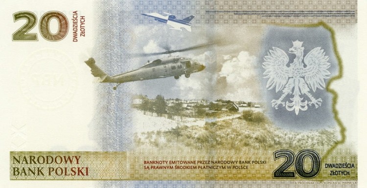 20 ZŁ 2022 OCHRONA POLSKIEJ GRANICY UNC