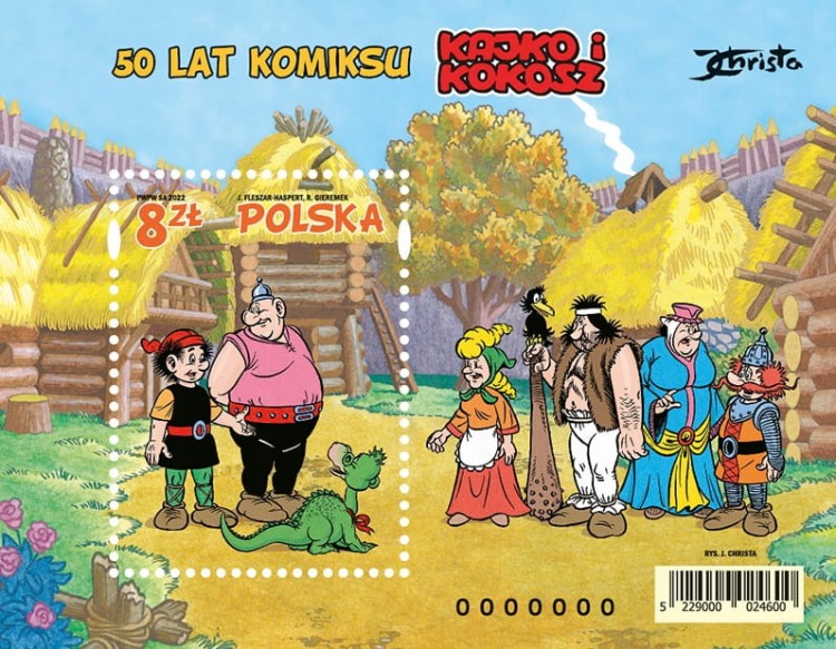 BLOK 383 B PERFOROWANY KAJKO I KOKOSZ