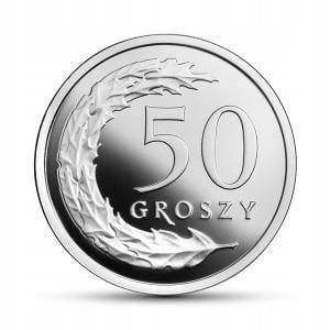 50 groszy 2022 r. Z WORECZKA - MENNICZA
