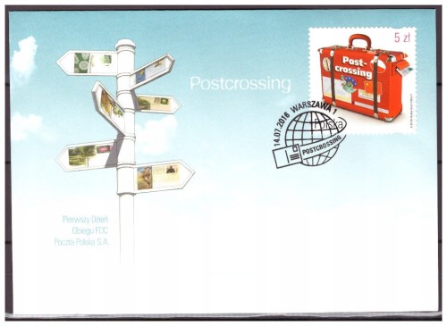 FDC Fi 4702 POSTCROSSING
