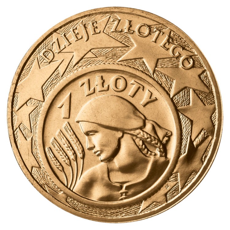 2zł 2004 r. DZIEJE ZŁOTEGO - ŻNIWIARKA