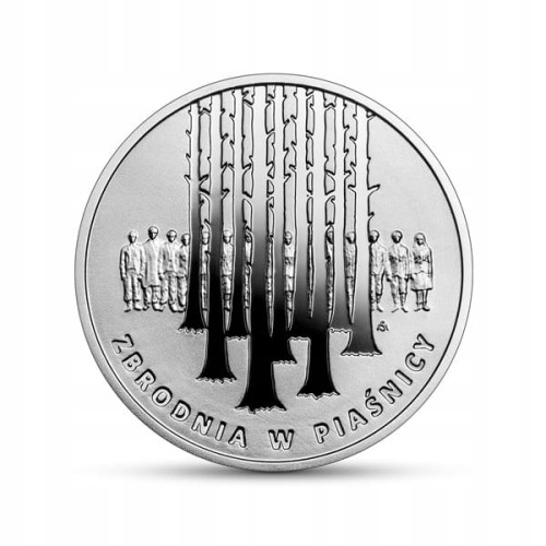 10 zł 2021 ZBRODNIA W PIAŚNICY - MENNICZA NBP
