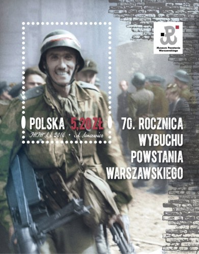 BLOK 234** 70.ROCZ.WYBUCHU POWST.WARSZAWSKIEGO