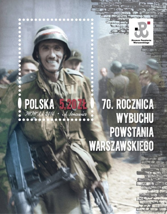 BLOK 234** 70.ROCZ.WYBUCHU POWST.WARSZAWSKIEGO
