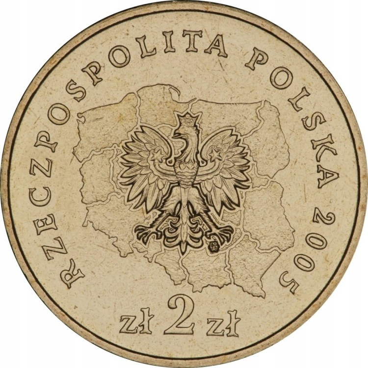 2zł 2005 r. WARMIŃSKO - MAZURSKIE