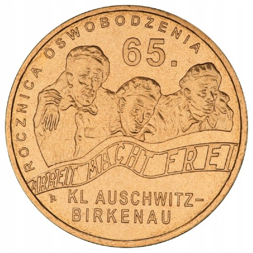 2 zł 2010 r. AUSCHWITZ
