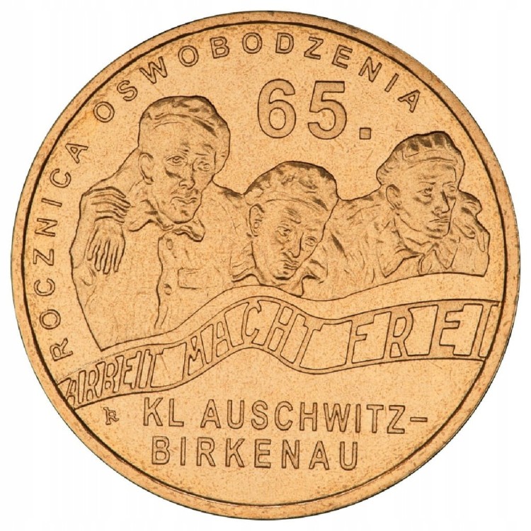 2 zł 2010 r. AUSCHWITZ